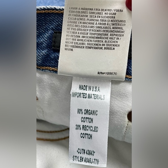 Agolde Feel Good High Rise Button Fly Jeans - Picture 11 of 15